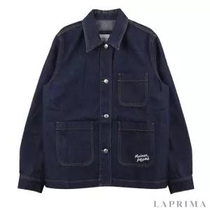 메종키츠네 MUST IT_ 워크웨어 데님 자켓 MW02111-WW0081-P470