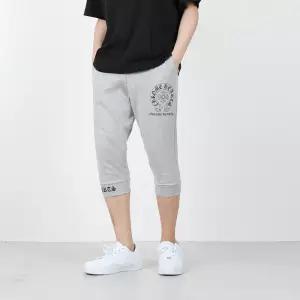 남자 7부 타투배기 트레이닝 팬츠