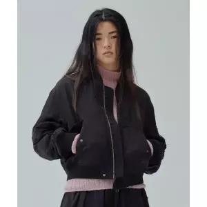 커버낫 우먼 COVERNAT MA-1 봄버 자켓 Black 968988