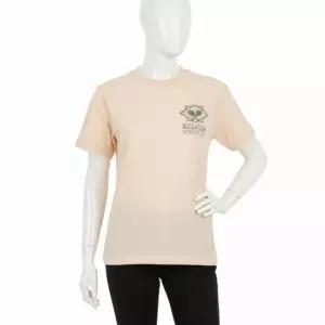스포티앤리치 뉴욕 라켓 클럽 프린트 반팔 티셔츠 크림 TS885