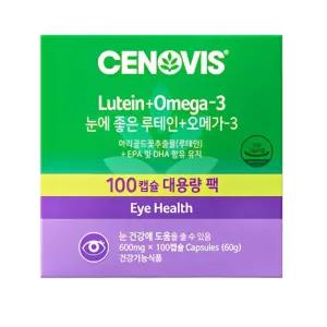 세노비스 눈에 좋은 루테인 플러스 오메가3 600mg x 100캡슐, 1개