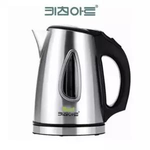 키친아트12 SUS304 스텐 무선 전기주전자 1.2L/위생/식당/주방/고속가열/원터치/분유/컵라면/커피/음식점