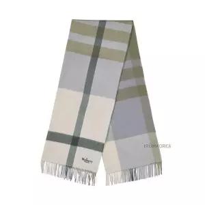 FW25 여성 라지 체크 울 머플러 VS4295 889 W563