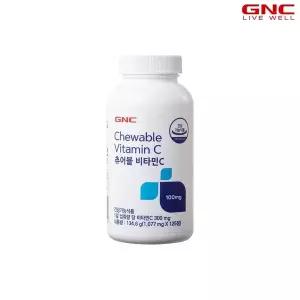 [GNC] 츄어블 비타민C 100 (125정) 42일분_50731