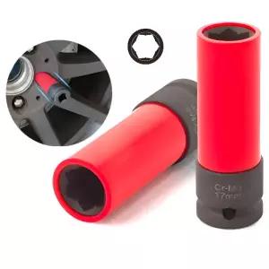 1/2 벤츠(전용) 고급 복스커버형 휠너트 소켓 17MM 휠복스알