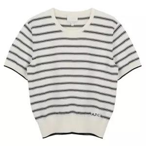 A.P.C MUST IT_아페쎄 스트라이프 크루넥 반팔 티셔츠 COHLP-F23461-TAT