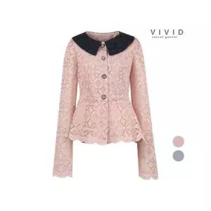 비비드시크릿가너 VIVID 여성 엘라 봄여름 레이스 정장자켓 664842