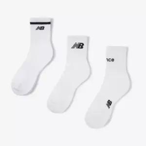 뉴발란스 양말 OQK NBGEEAP210-10 올파일 변형로고 중목 3PackWhite240