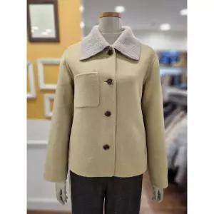 [BCBG] 세이브존01 니팅블록 크롭 핸드메이드 자켓 B6A1J106 (46775849)