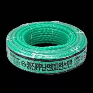 [RIZPICK]전기 전선관 PP 난연 CD 파이프 16mm 녹색 관 설비 소방 통신 자동제어
