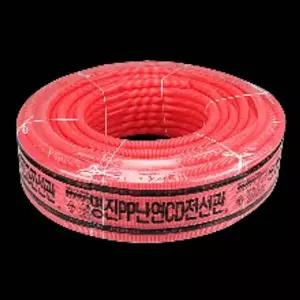 [RIZPICK]전기 전선관 PP 난연 CD 파이프 16mm 적색 관 설비 소방 통신 자동제어