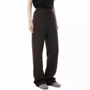 MSGM MUST IT_ 25FW 뉴 이탈릭 로고 자수 밴딩 팬츠 3941MDP71 257795 30