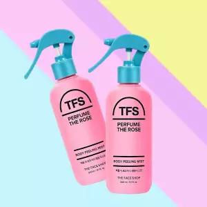 더페이스샵 퍼퓸 더 로즈 바디 필링 미스트 240ml x 2개