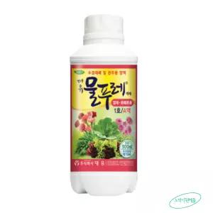 대유 물푸레 1호 A액 500ml 수경재배 관주 양액비료 엽채류 화훼류 영양제