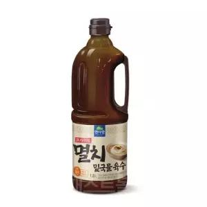 면사랑 멸치 밑국물 육수 1.8L 육수 멸치