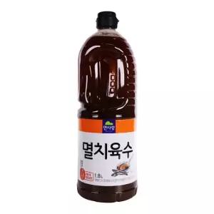 면사랑 멸치 육수 1.8L 육수 멸치