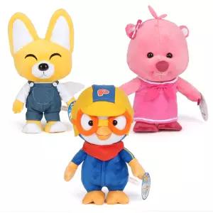 뽀로로 봉제인형 3종세트(뽀로로.루피,에디)