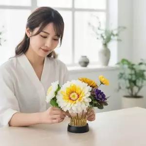 꽃꽂이 침봉 34mm 고무커버 포함 화훼 장식용 도자기 화분 거치대