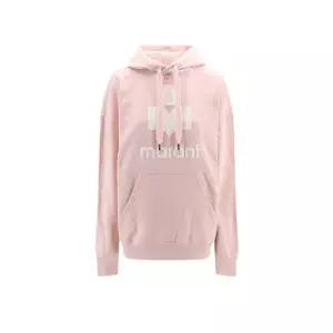 이자벨마랑 MUST IT_26SS 만셀 MANSEL 로고 후드티 페일로즈 SW0001FA A1M07E PREU