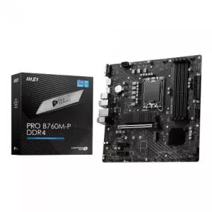 MSI PRO B760M-P DDR4 인텔 정품 메인보드 (반품 상품)