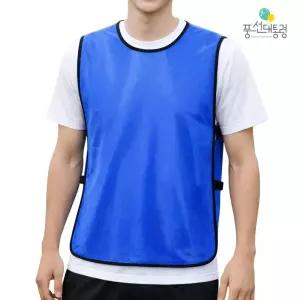 풍선대통령 밴드형 게임용 팀조끼-블루(XL)