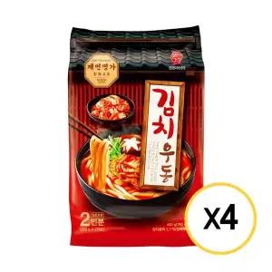 [NS홈쇼핑]한일식품 본고장 제면명가 김치우동 2인 440g x 4개[35843112]