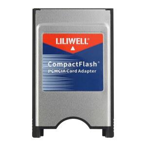 LILIWELL COMPACTFLASH 카드 ATADAPTER TO PC용 30G 리더 블랙 실버 CM PCMCIA 타입 노트북