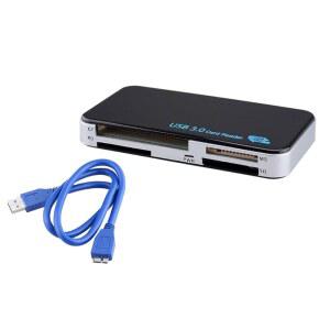 BOWONG 올인원 플래시 카드 SD 다기능 리더 MS 어댑터로 XD 초고속 컴팩트 USB 지원 메모리 CF M2