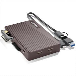 칩팬시 메모리 PC 읽기 카메라 레이크 CF 멀티 노트북 올인원 USB 컴퓨터 TF 카드 SD 리더 MS 컴팩트 플래시 블루 10GBPS 동시