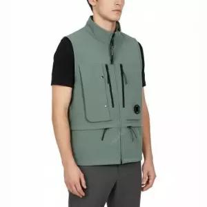 CP컴퍼니 MUST IT_ Chrome-R Utility Vest 16CMOW105A 005968A 627) 크롬-R 유틸리티 베스트)