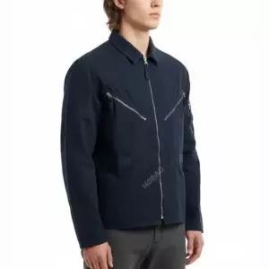 CP컴퍼니 MUST IT_ CottonLinen Overshirt 18CMOS103A 006273G 888) 코튼리넨 풀집업 오버셔츠)