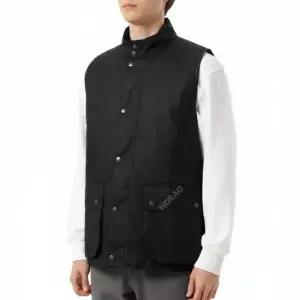 바버 MUST IT_ X 바라쿠타 WAX GILET MWX2329 BK71) 왁스 조끼)