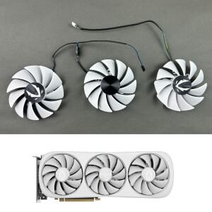 새로운 DIY 쿨링 팬 GA92S2U CF9015H12S ZOTAC GeForce RTX4070ti SUPER 4080 TRINITY OC 화이트 비디오 카