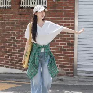 [데일리/팔뚝커버] 데일리 브이넥 가오리 맨투맨