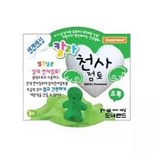 도너랜드 4000 칼라천사점토 초록색30G (24개입) 점토놀이 컬러점토