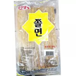 맛찬들 쫄면 사리 2kg 6개 비빔국수