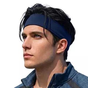 시원한 냉감 듀얼런 헤어밴드 완벽한 땀 흡수스포츠 쿨링 머리밴드