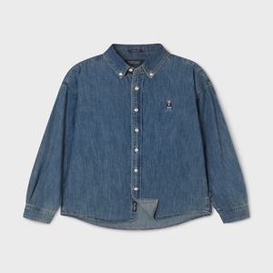 [AK수원점] [후아유] 공용 Steve Denim Shirts (U) WHYJG2332U