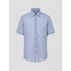 로가디스 멀티 체크 셔츠 블루 MA5465FC1P 3757094