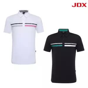 JDX 남성 보더 크랙 반팔 티셔츠X2TSV25432종 택1 1242703