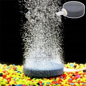 수경재배 산소 플레이트 에어스톤 버블 디스크 수족관 공기 펌프 60mm 40mm