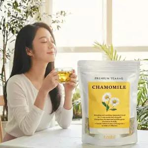  캐모마일 카모마일 꽃차 차 티백 벌크 카페용 생분해 티백 100개입