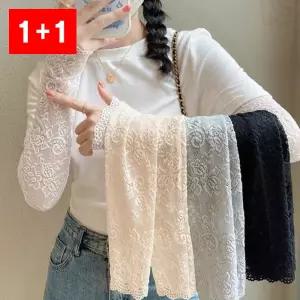 팔토시 레이스 쿨토시 여성 자외선 차단 여름 시스루 운전