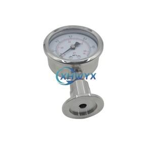 루미식 KF16 KF25 진공 플랜지 압력계 Mpa/bar/psi 게이지 SS304 스테인레스 스틸