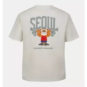 [언더아머](신세계 사우스시티)(6014355-100) 남녀공용 UA APAC 서울 그래픽 반팔 티셔츠 운동복
