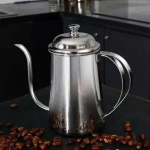 스테인리스 스텐 드립 포트 700ml 가는 커피 드립 포트 홈카페