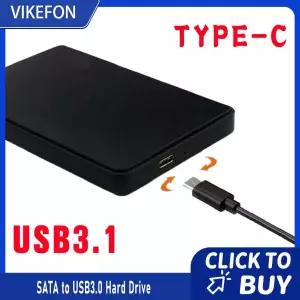 2.5인치 HDD 케이스 SATA to USB3.0 하드 드라이브 인클로저 5Gbps 4TB SSD 박스 USB 3.0 디스크 옵티베이