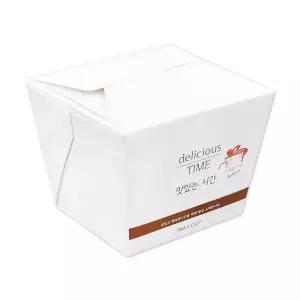 [이룸팩]딤섬박스(중) 300개 딤섬포장용기 딤섬상자 컵밥포장