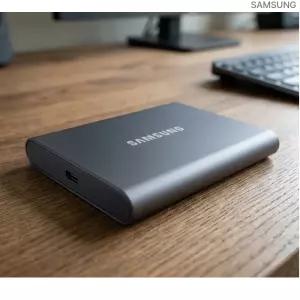 삼성전자 삼성 외장SSD T7 2TB MU-PC2T0T/WW 타이탄 그레이 색상
