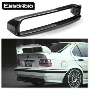 BMW 호환 3 시리즈 M3 E36 GT GTR 리어 부트 스포일러 윙 트렁크 드리프트 바디 키트 1990-2000